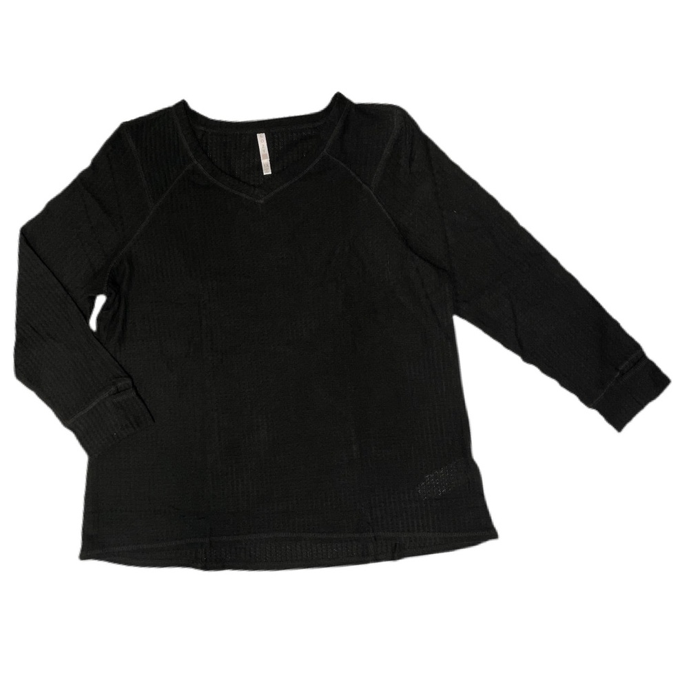 LuLaRoe Black Long Sleeve Hazel Top